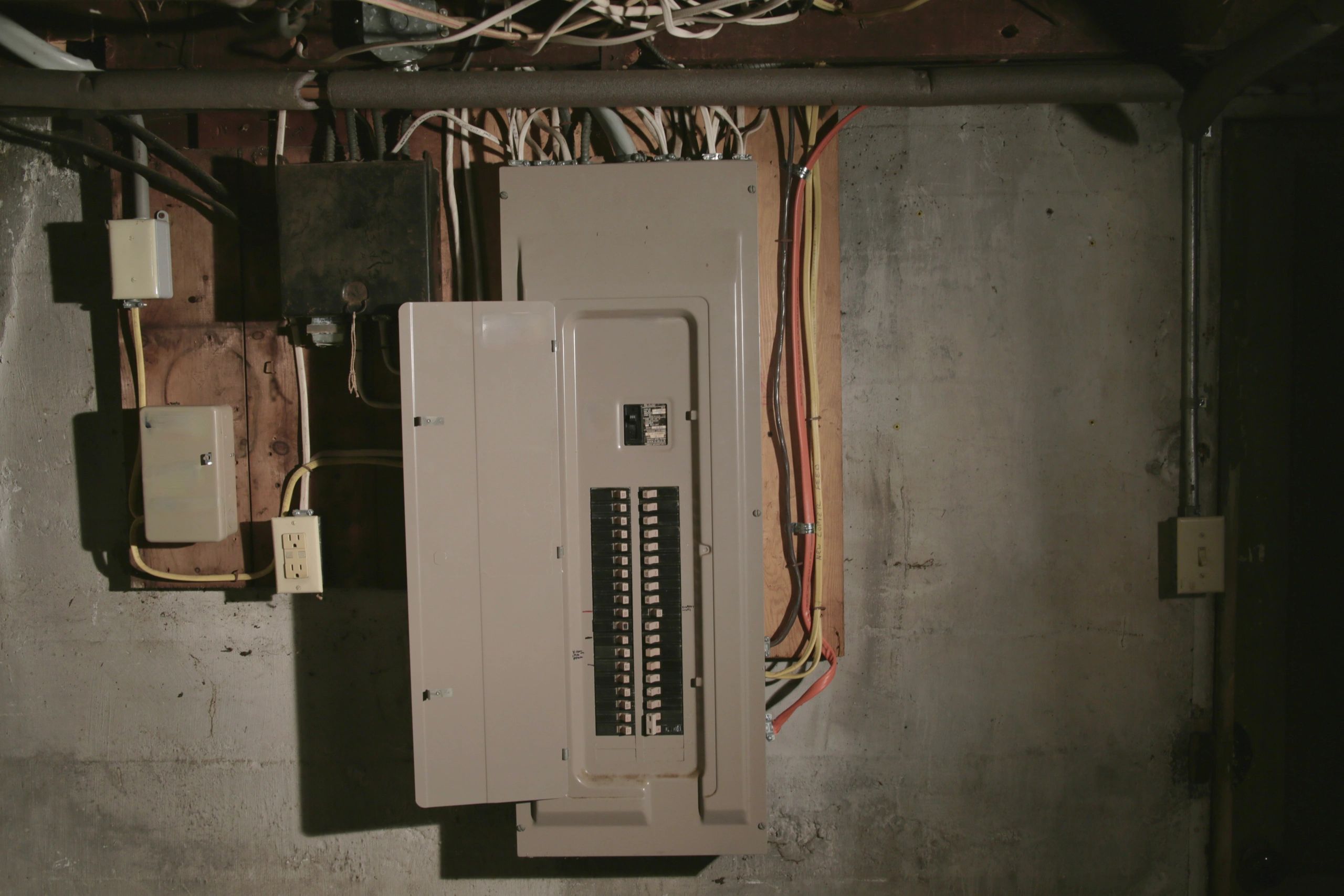 Electrical panel and grounding equipment