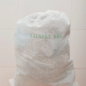 Laundry bag containing dirty washing